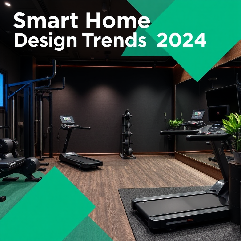 Smart Home Gym Design Trends 2024 - 3