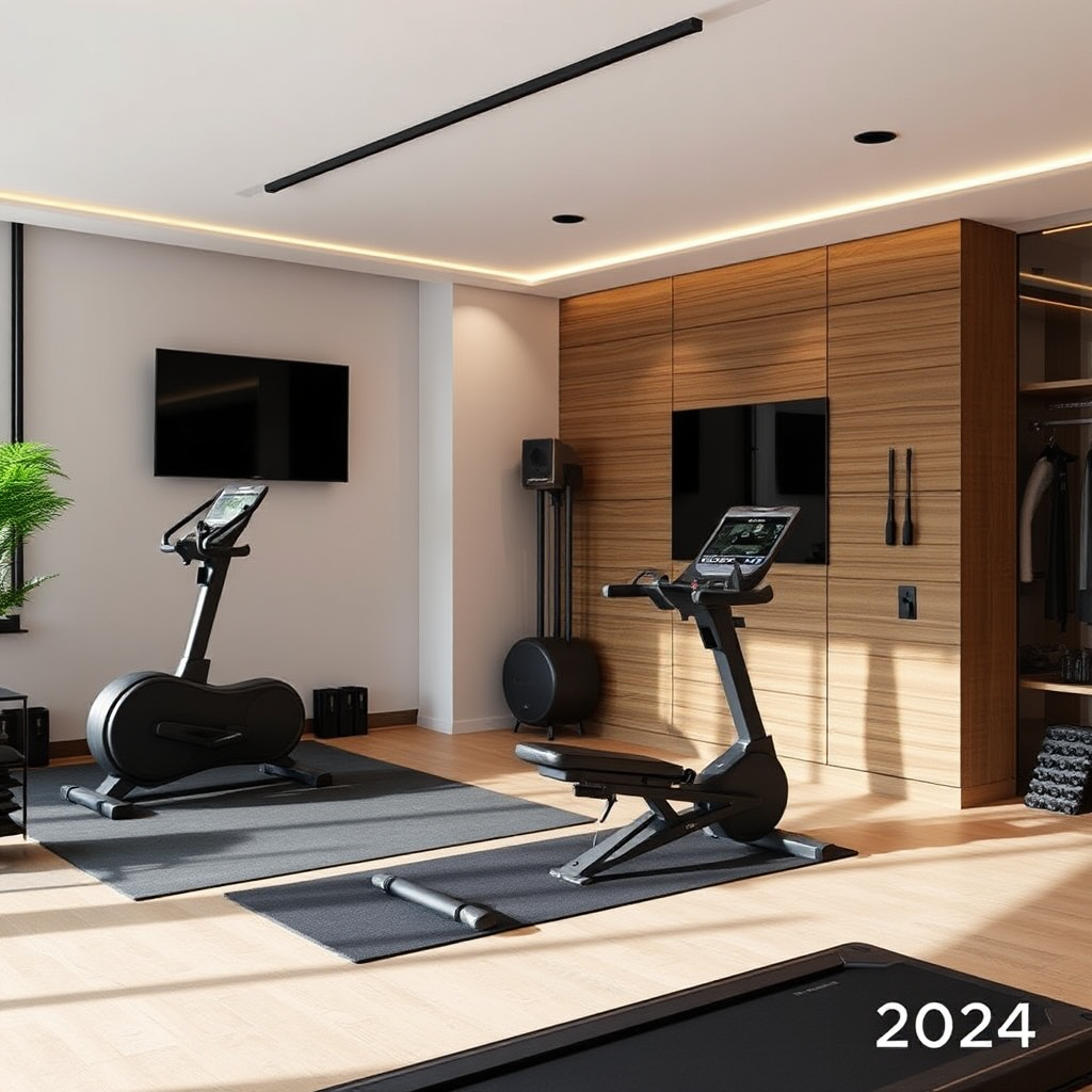 Smart Home Gym Design Trends 2024