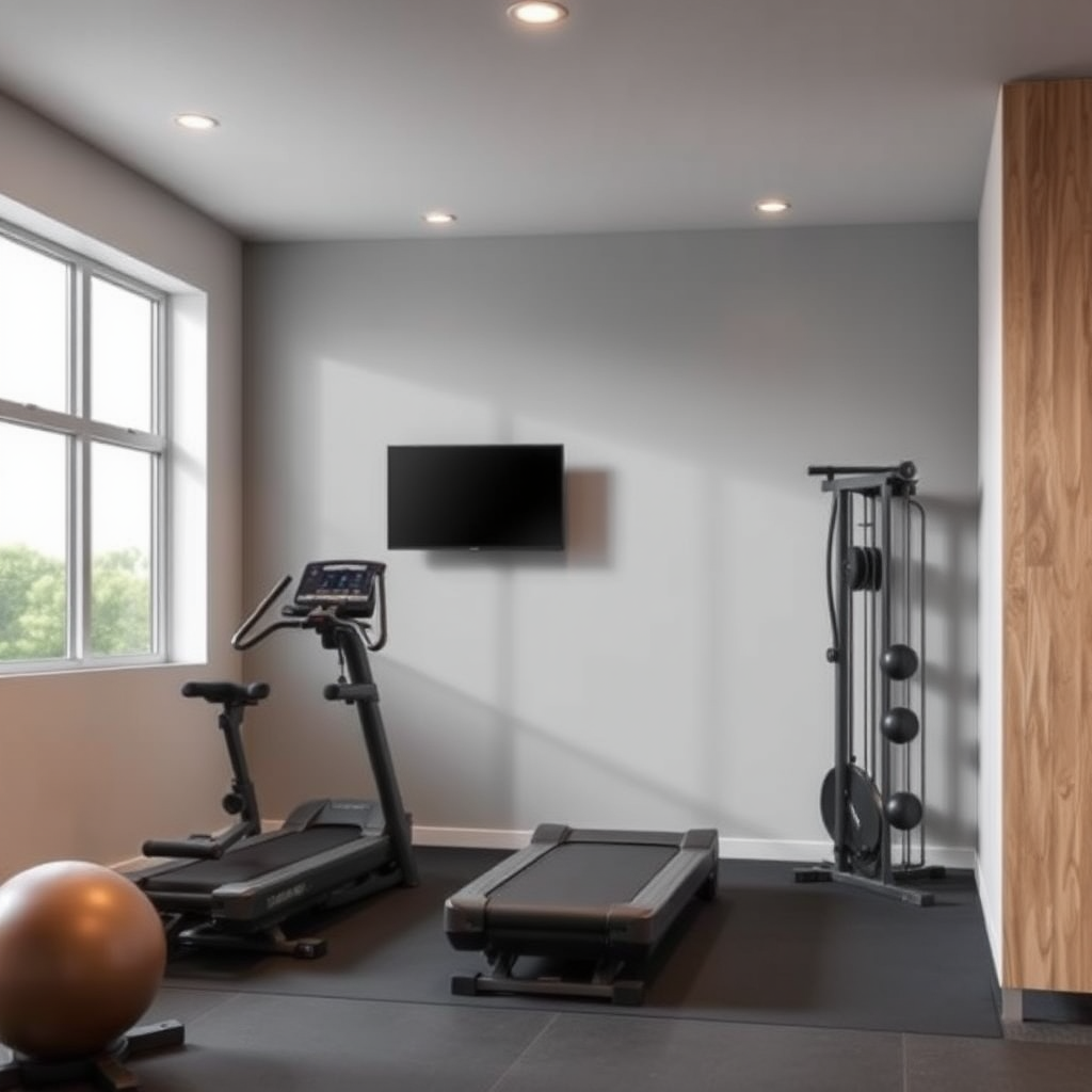 Smart Home Gym Design Trends 2024 - 13