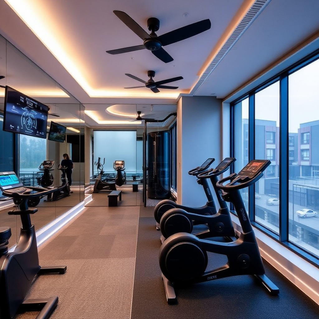 Smart Home Gym Design Trends 2024 - 8