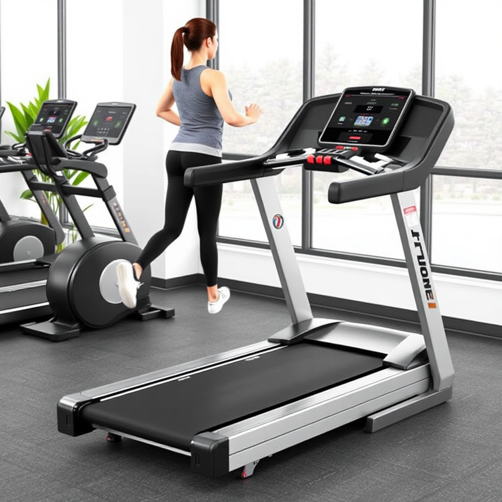 Commercial Fitness Home Unassisted Sport Walking Running Gym High End Treadmill Machine - 5