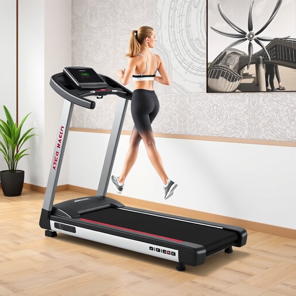 Luxury Commerical Electric Running Fitness Machine Treadmill Gym Equipment for Home Gym - 4
